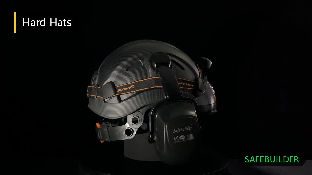 SAFEBUILDER Hard Hats with Headlight Safety Helmet with